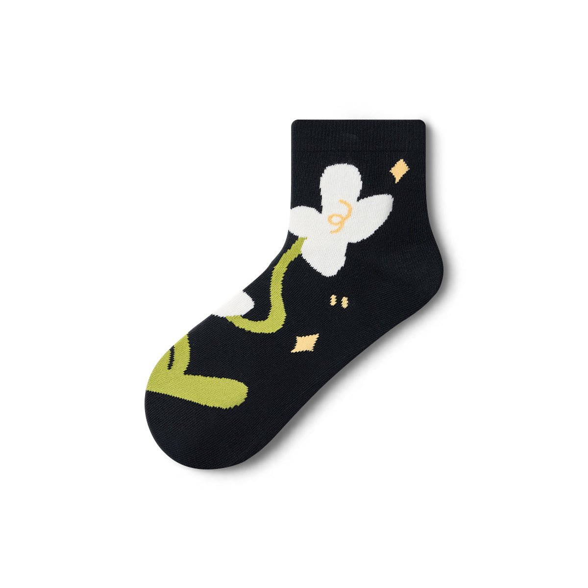 Women's Kawaii Pet Character Short Ankle Socks - 5 Pair Summer Set