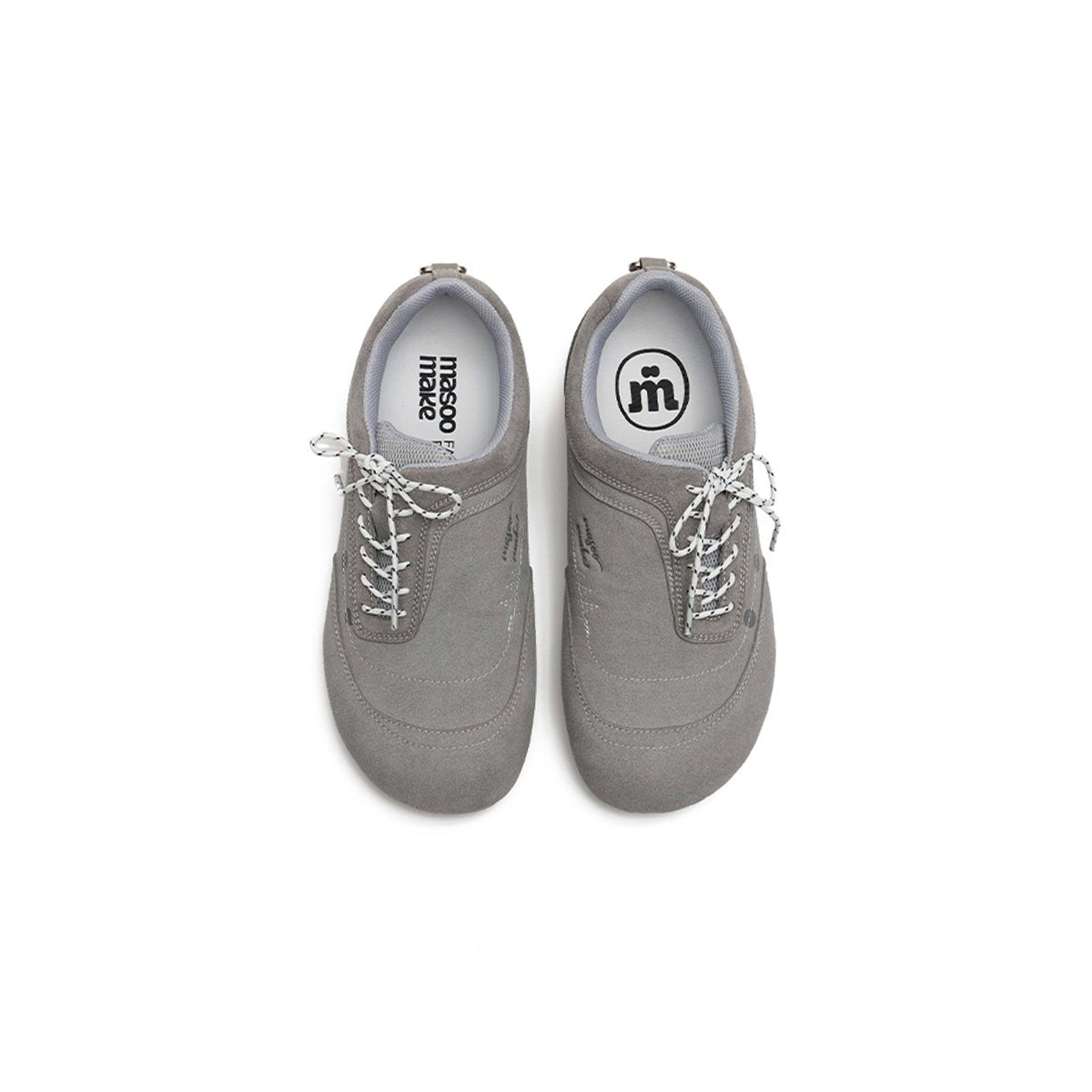 Women's Polka Dot Chunky Toe Sneakers – Kawaii Suede Campus Shoes