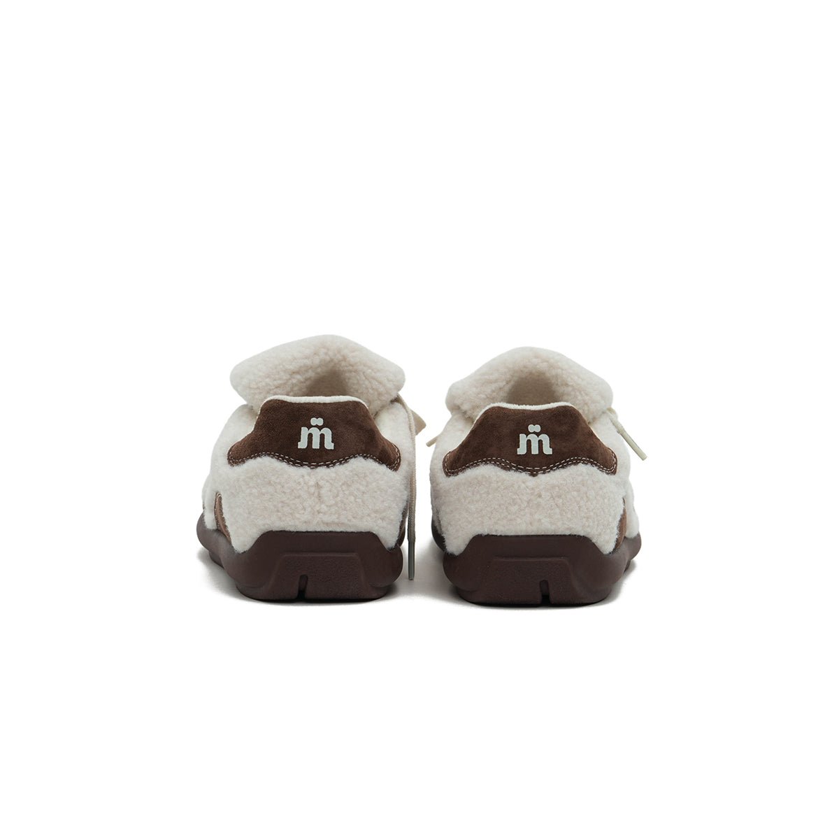 Women's Sherpa Velcro Sneakers – Plaid Star Patch Cozy Winter Shoes
