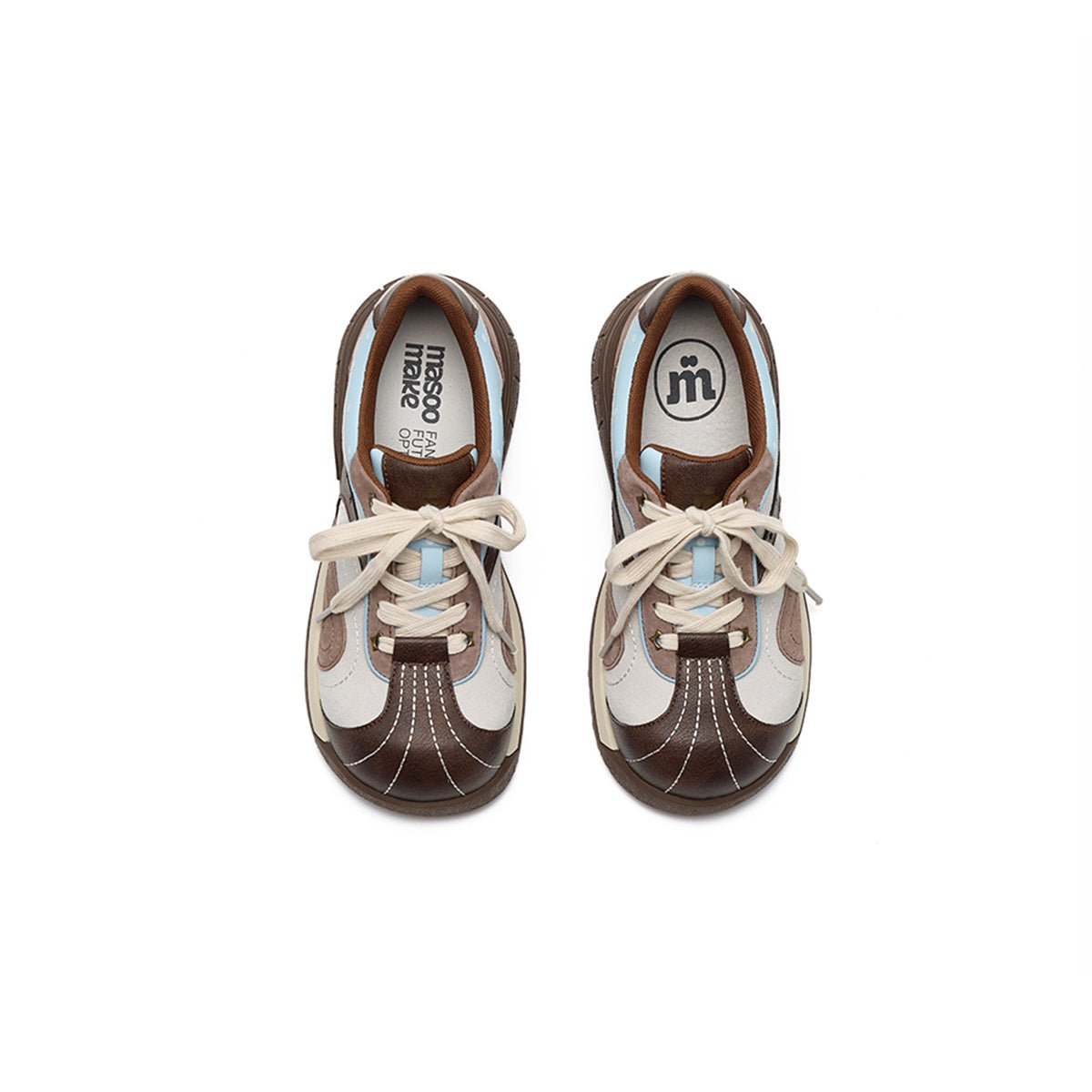Women's Star Chunky Toe Platform Sneakers – Kawaii Suede Trainers