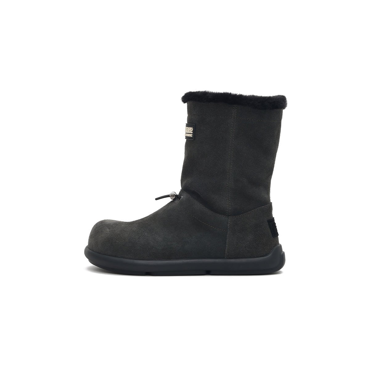 Women’s Suede Mid - Calf Snow Boots – Fleece - Lined Winter Boots