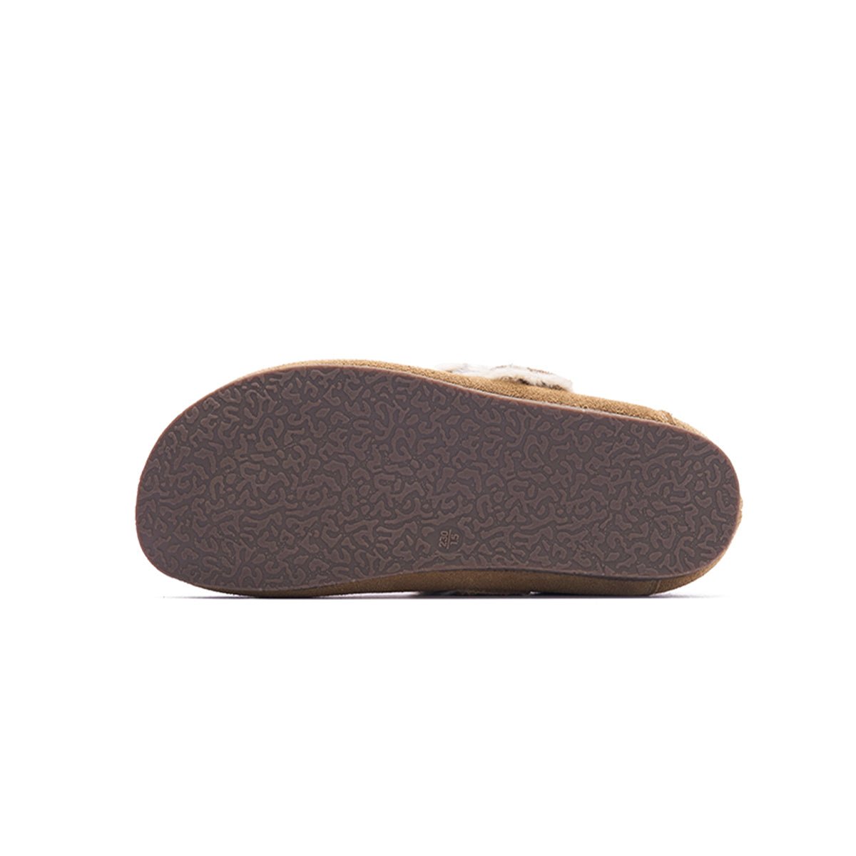 Women's Suede Shearling Clogs – Cozy Buckle Slip - On Mules