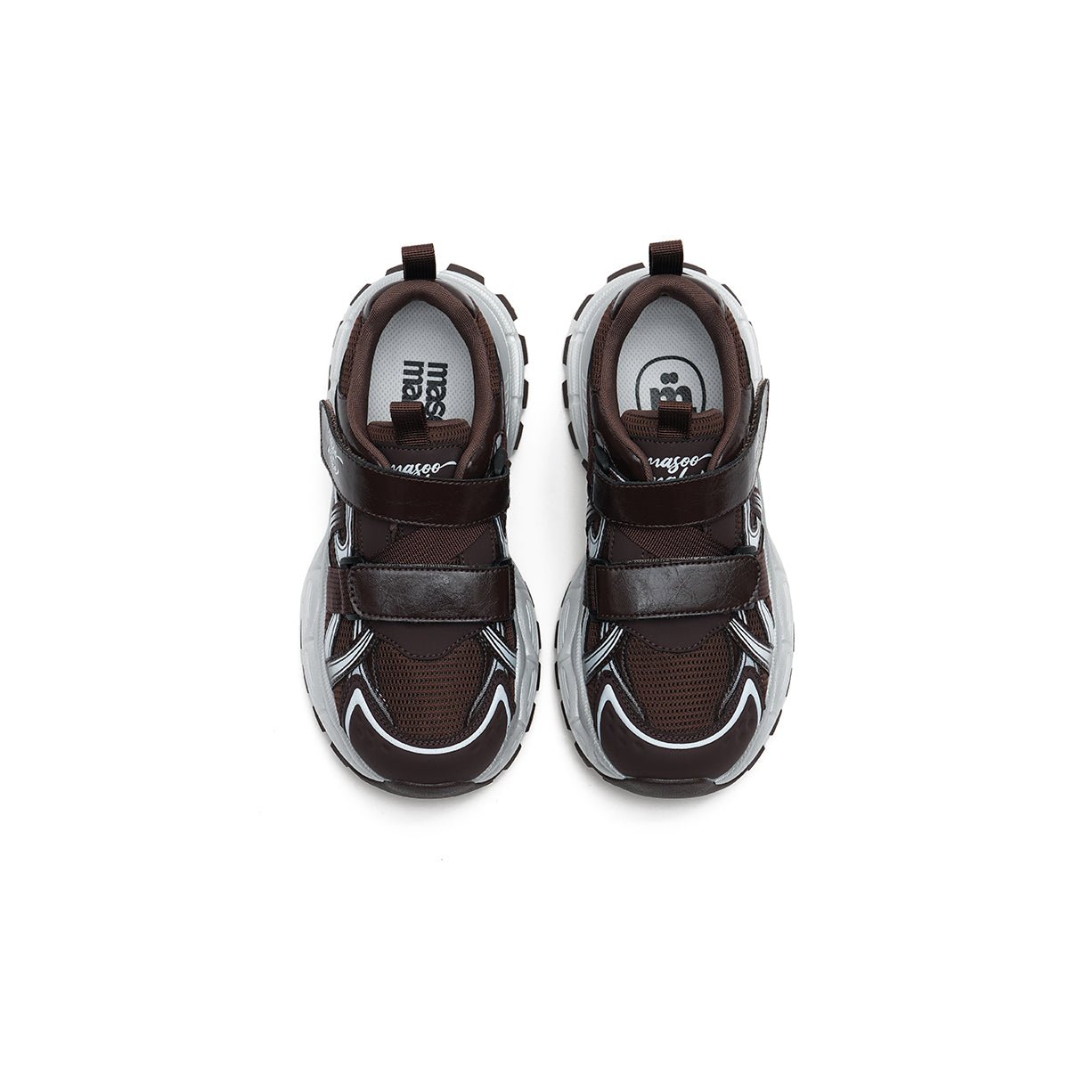 Women's Velcro Mesh Chunky Dad Sneakers – Y2K Platform Trail Shoes