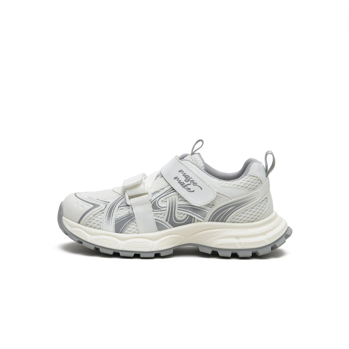 Women's Velcro Mesh Chunky Dad Sneakers – Y2K Platform Trail Shoes