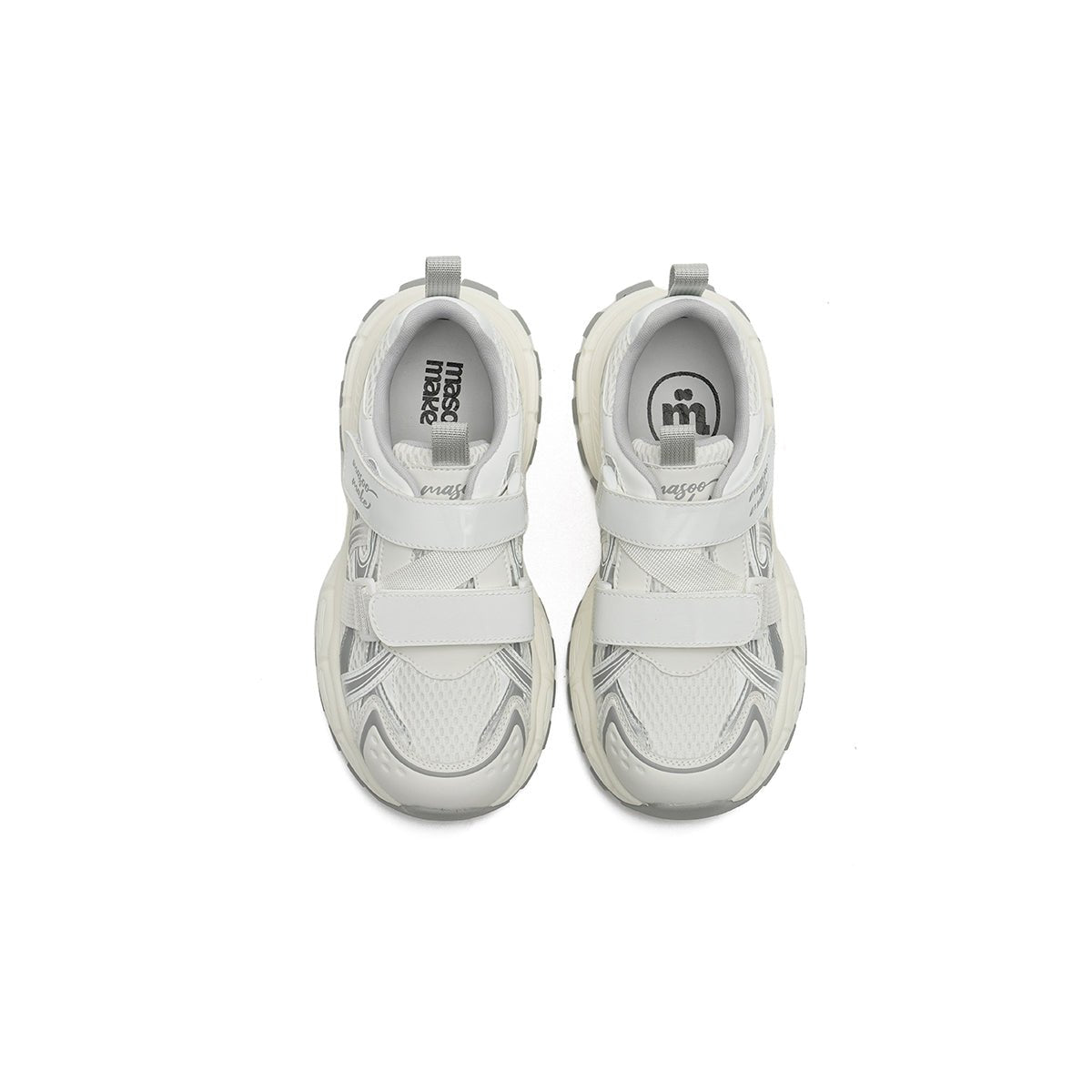 Women's Velcro Mesh Chunky Dad Sneakers – Y2K Platform Trail Shoes