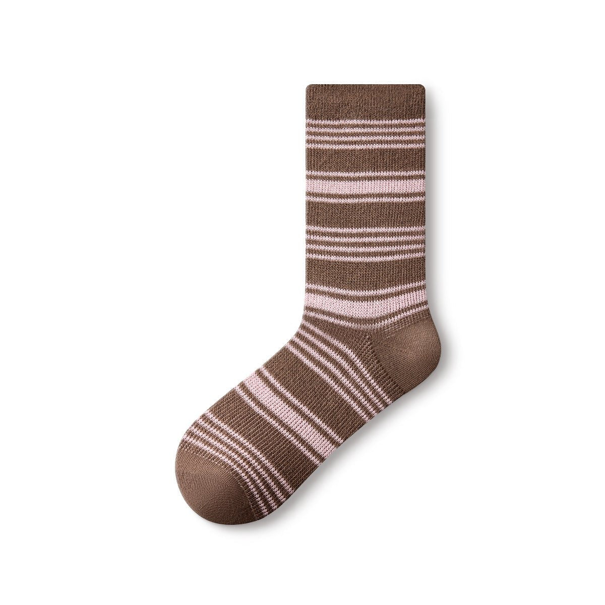 Women's Vintage Stripe & Argyle Mid - Calf Socks - 5 Pair All - Season Set