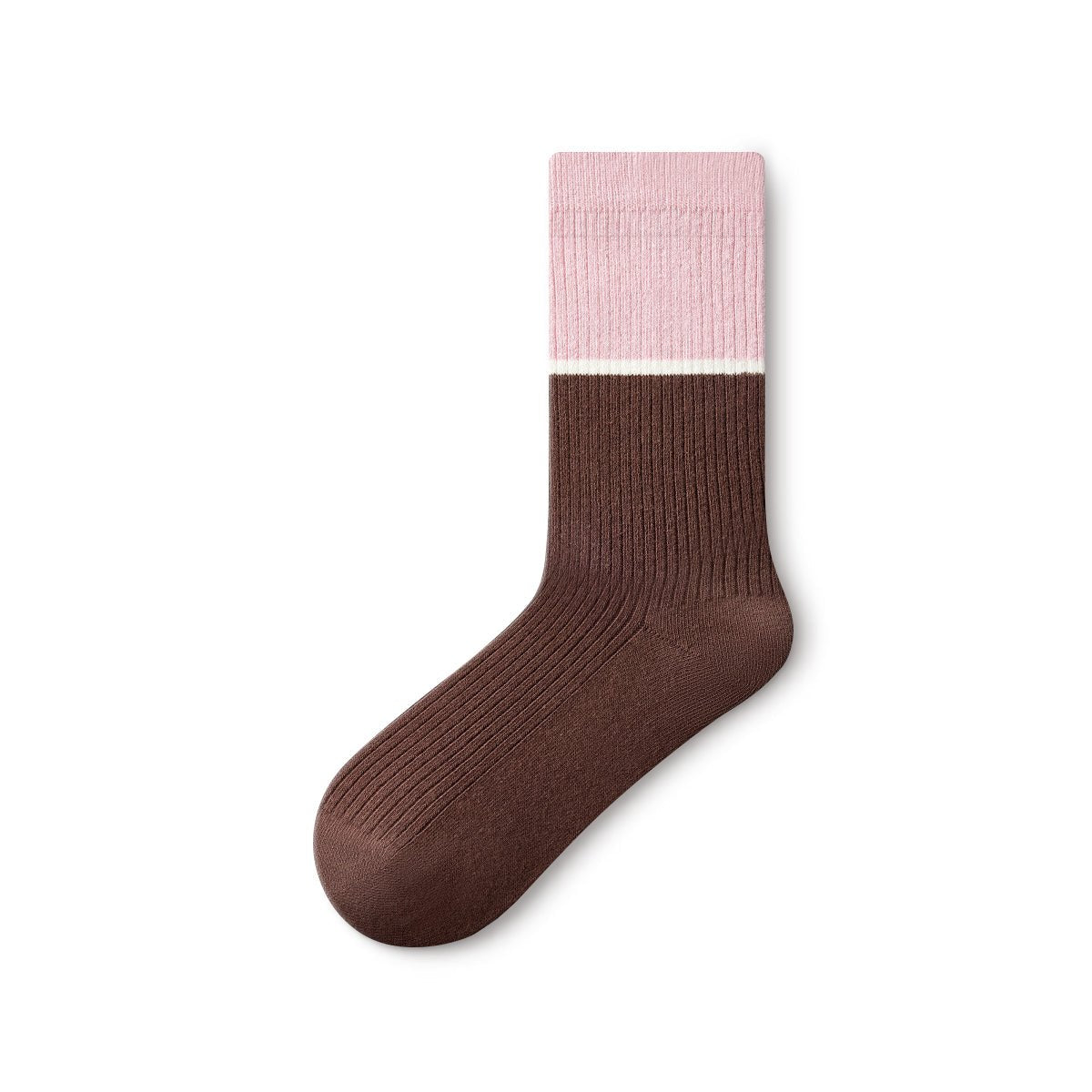 Women's Vintage Stripe & Argyle Mid - Calf Socks - 5 Pair All - Season Set