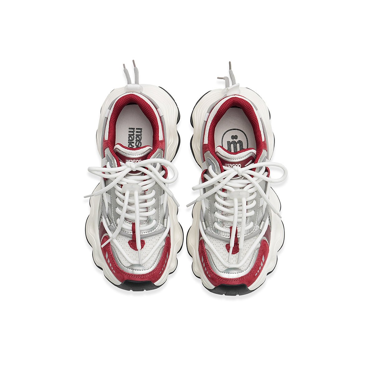 Women's Wave Platform Sports Sneakers – Breathable Chunky Trainers
