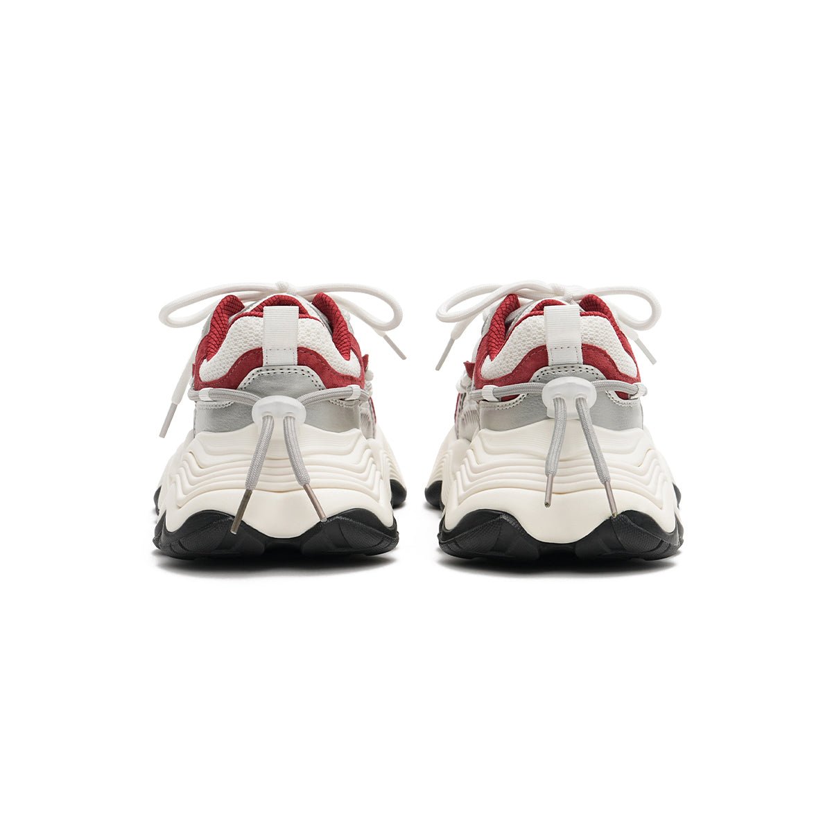 Women's Wave Platform Sports Sneakers – Breathable Chunky Trainers