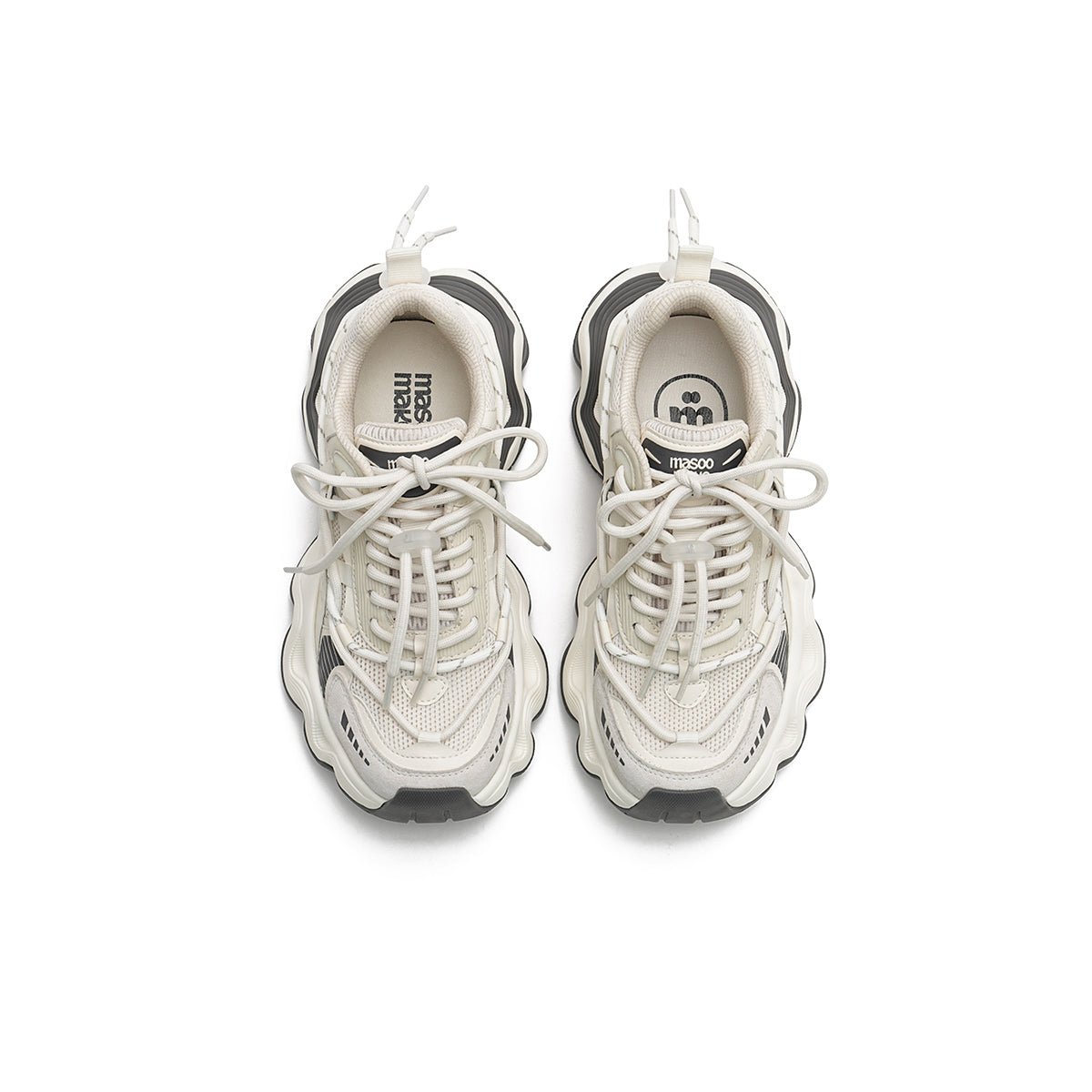 Women's Wave Platform Sports Sneakers – Breathable Chunky Trainers