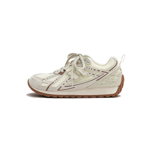 Women's Y2K Mesh Chunky Sneakers – Retro Platform Runner Shoes
