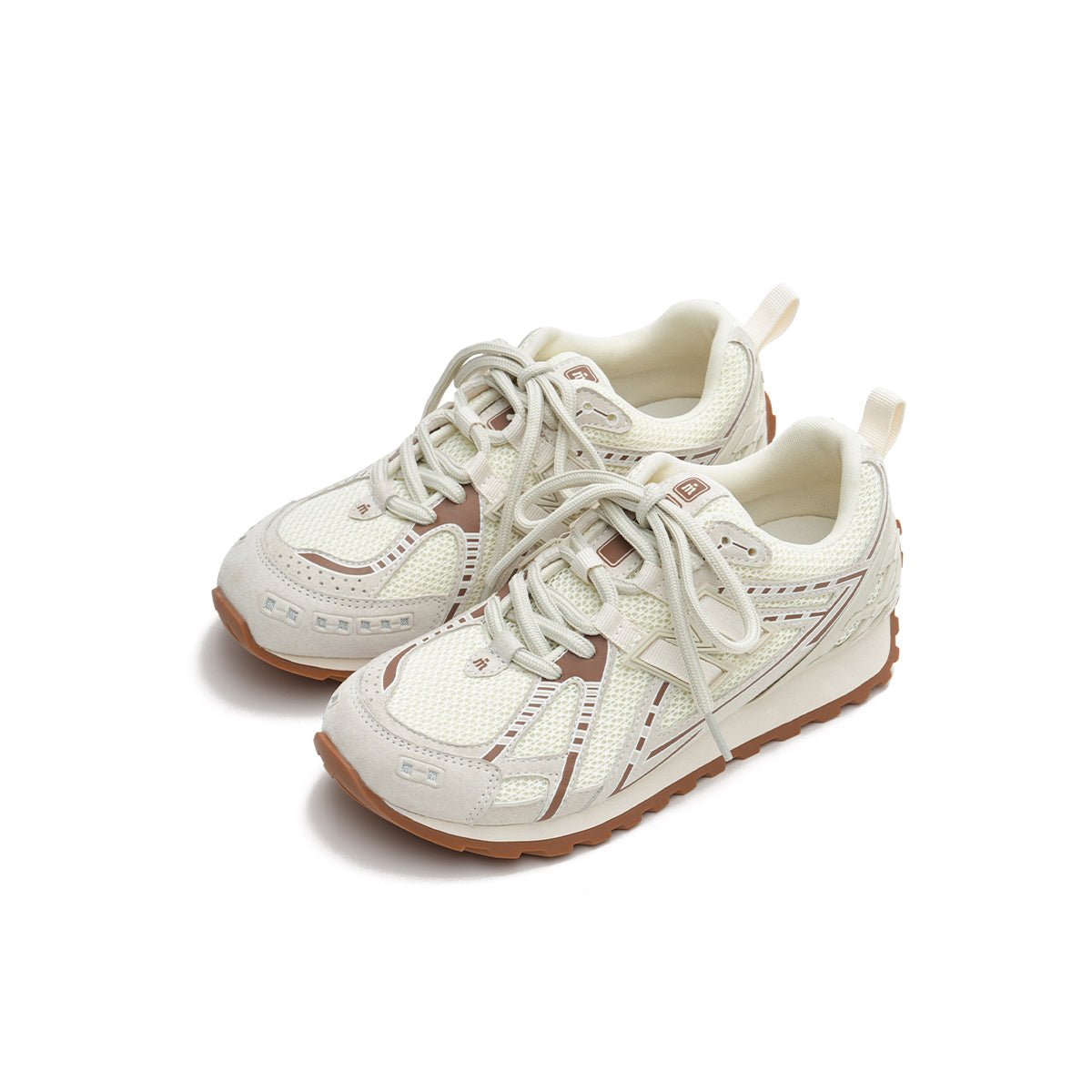Women's Y2K Mesh Chunky Sneakers – Retro Platform Runner Shoes