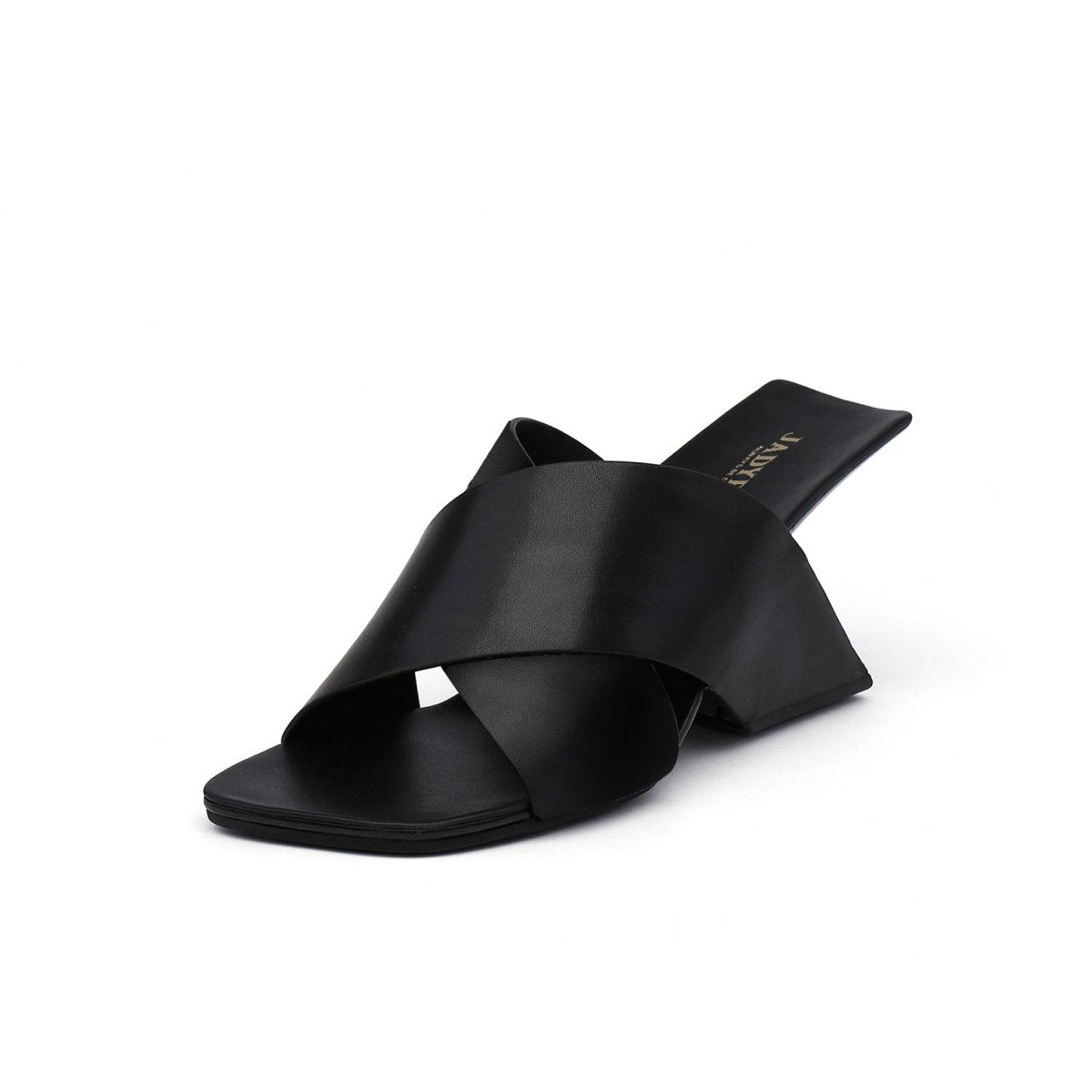 woven - leather - modern - wedge - sandals_all_black_2.jpg