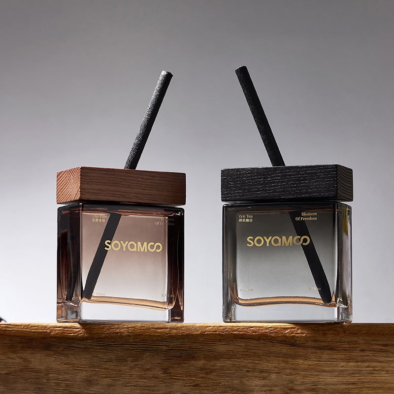 Zen Tea Valley Wilderness Reed Diffuser 150ml | Square Glass Luxury ...