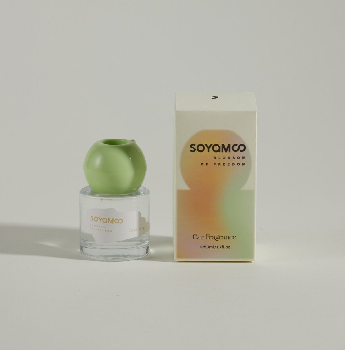 Zen Wood & Tea Mini Round Car Diffuser – 50ml