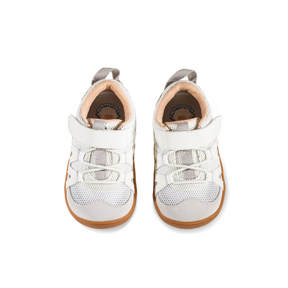zigzag breathable soft sole walking shoes for toddlers all white 4