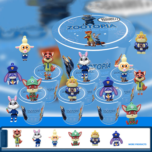 Zootopia Family Mystery Treasure Bucket A1 Edition