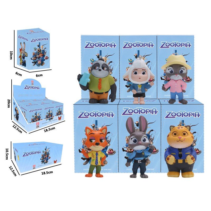 Zootopia Standing Character Keychains Collector’s Edition