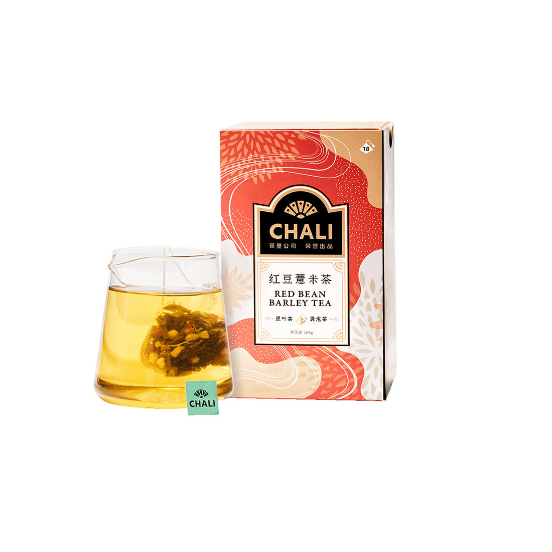 Red Bean Barley Tea 100g (18 Tea Bags)
