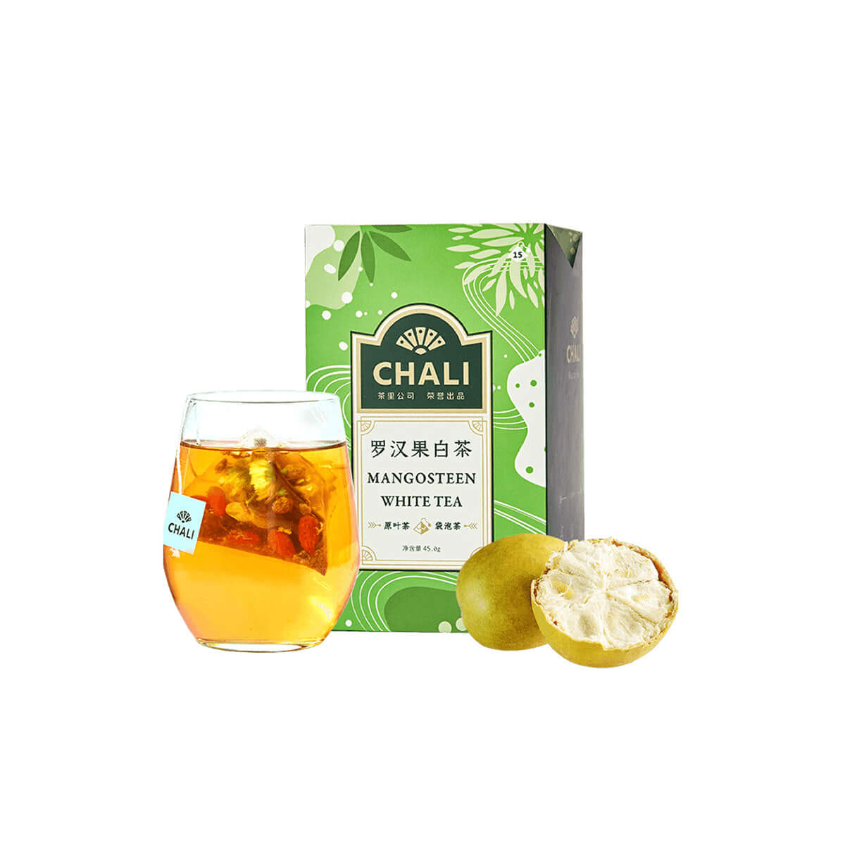 Mangosteen White Tea 45g (15 Tea Bags)
