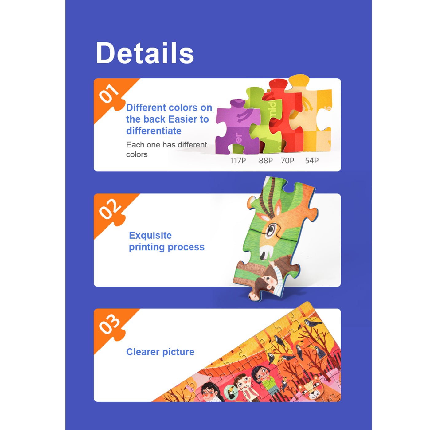 4 In 1 My Visit To The Zoo Puzzle Set 329pcs - 0cm