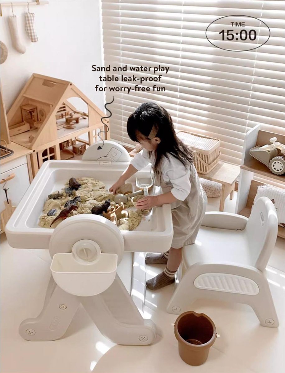 8 In 1 Artist Early Education Building Block Table & Chair Set   0cm