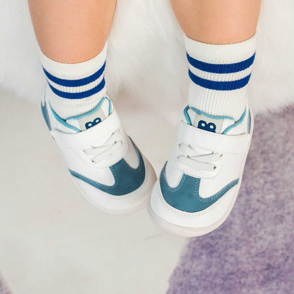Classic All Season Soft Sole Anti-slip Pre-walker Blue Baby Boy Sneakers