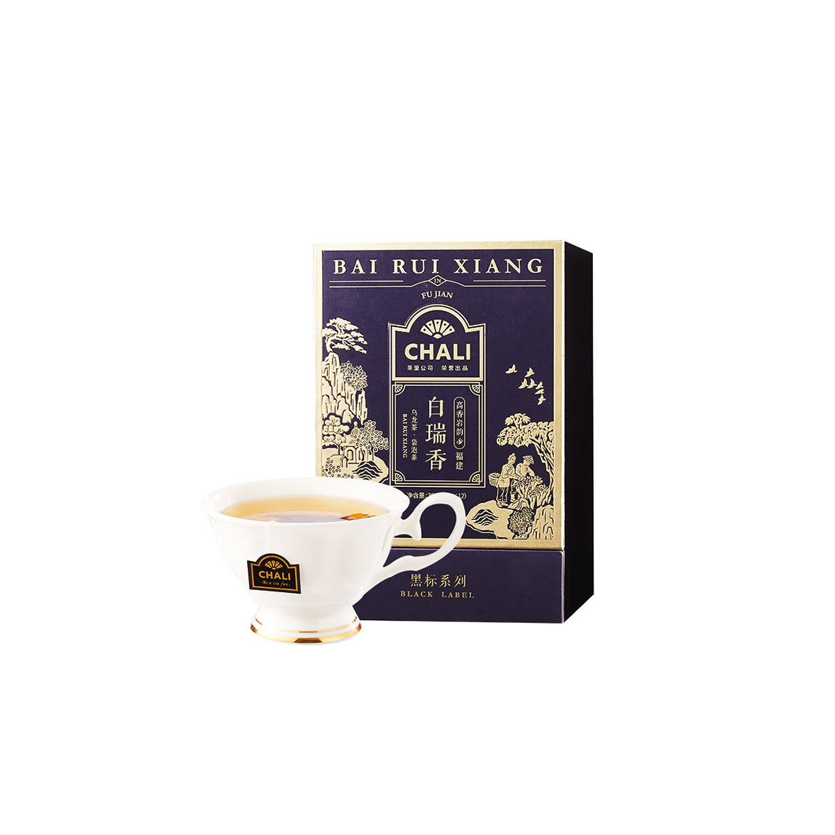 Black Label Oolong Tea Series   Bai Rui Xiang 30g (12 Tea Bags)