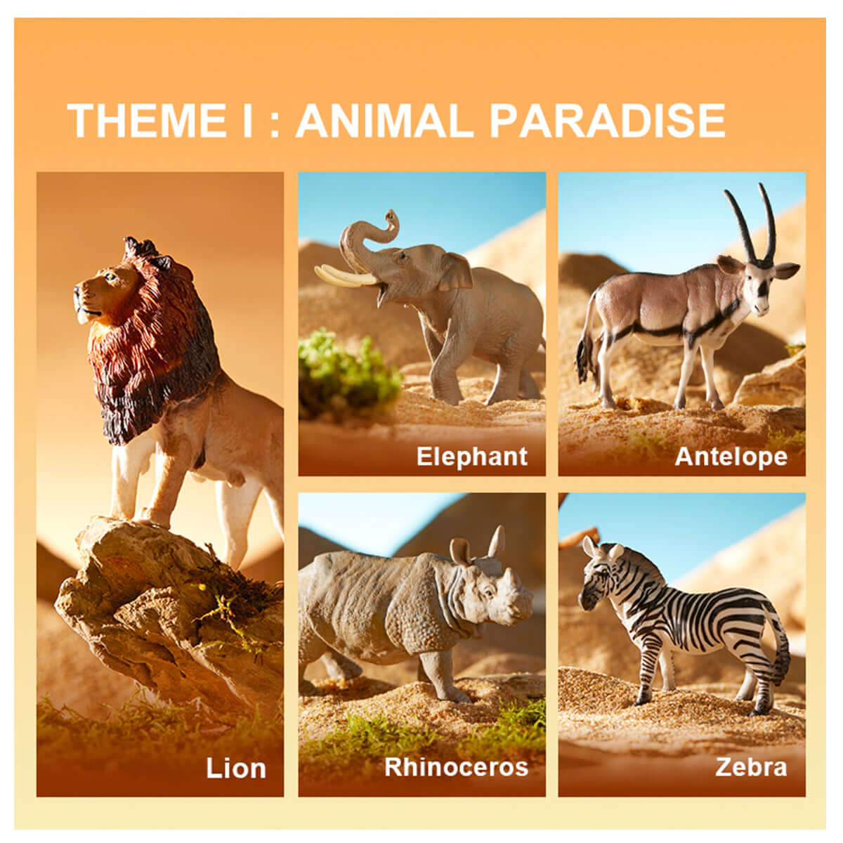 Simulation Toy Set - Animal Paradise