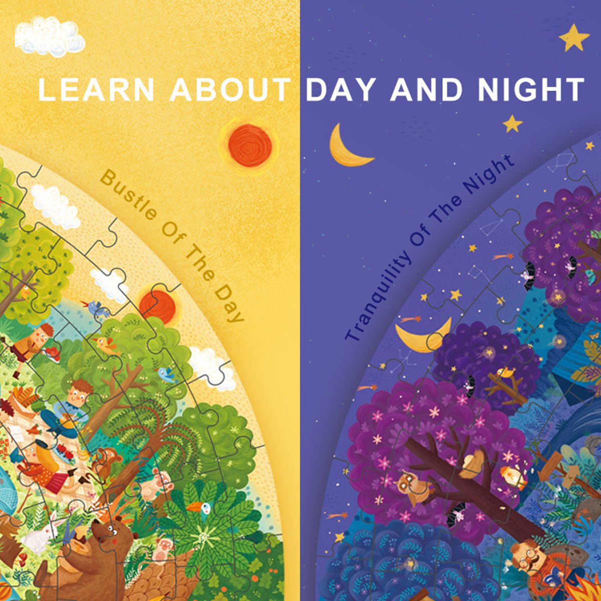 A Day In The Forest 150pcs Puzzle Gift Box   0cm