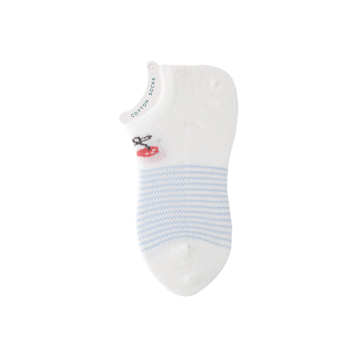 Above The Cloud Thin Mesh Breathable Girl 5pcs Ankle Socks Set   0cm