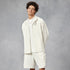 Air Comfy Zip UPF50+ Sun-protective White Hooded Windbreaker Jacket - 0cm