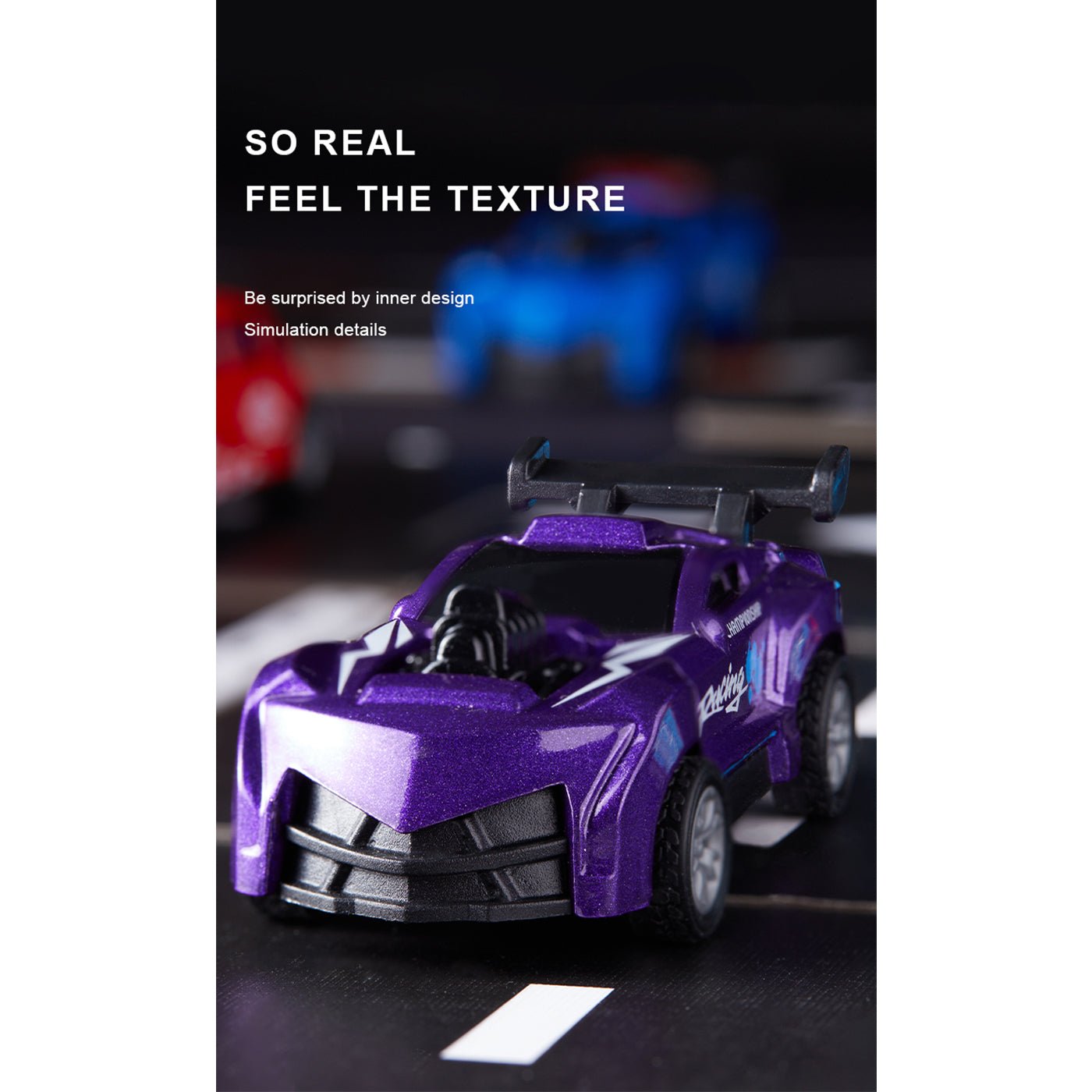 Alloy Classic Pullback Racing Cars 50pcs   0cm