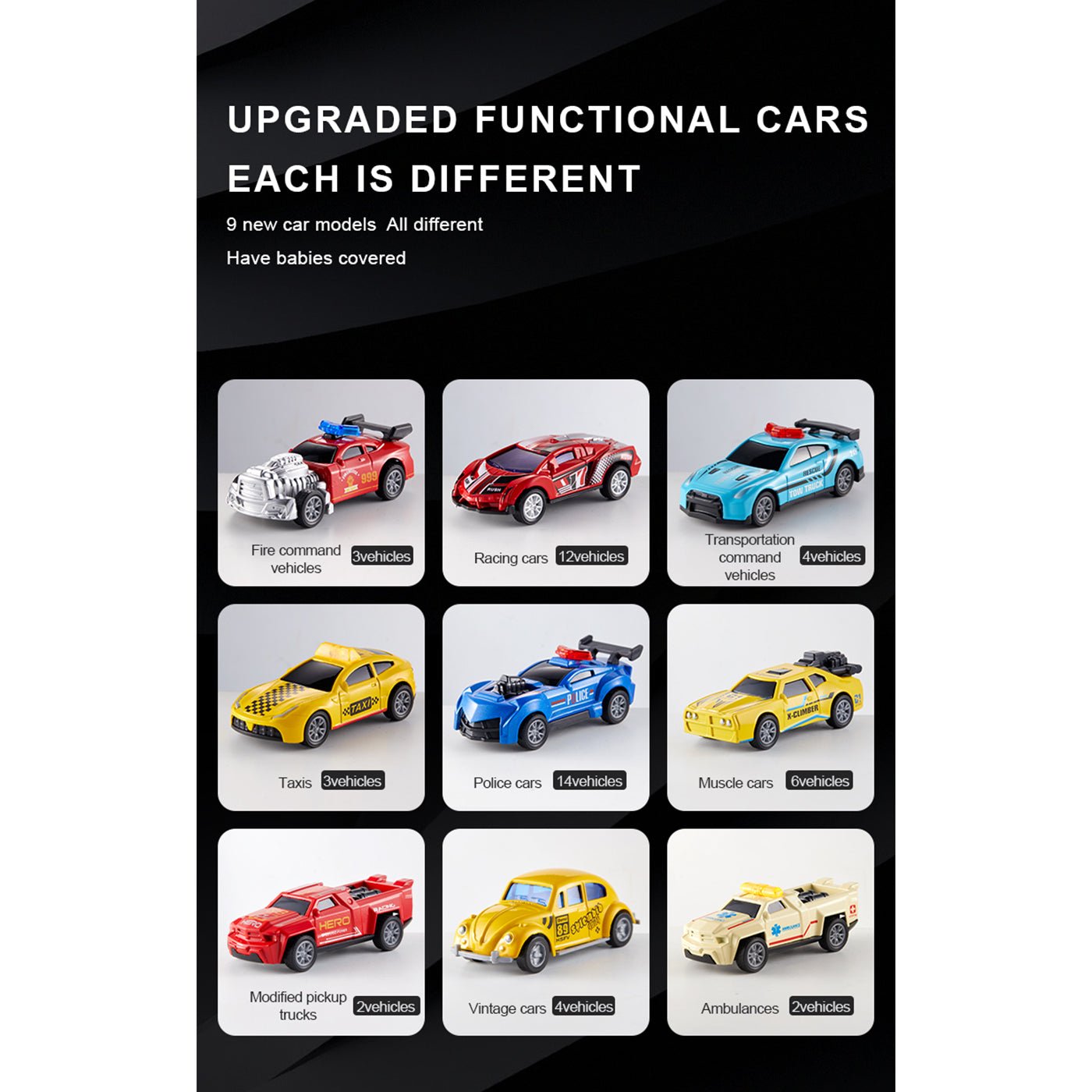 Alloy Classic Pullback Racing Cars 50pcs   0cm