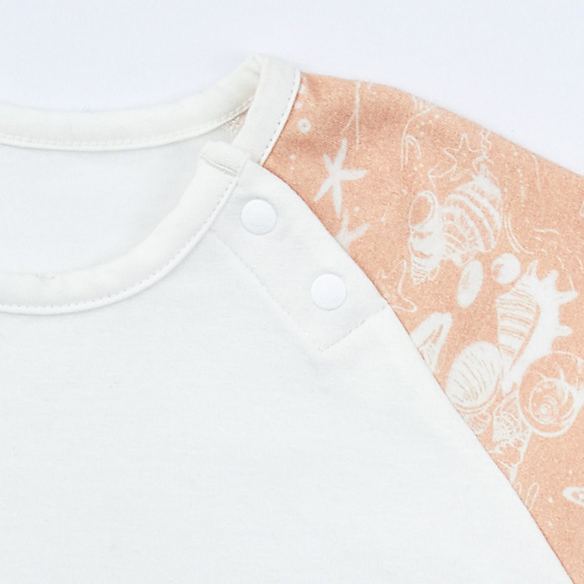 Ambilight Starfish Short Sleeve Kids Nude Pyjama Set   0cm