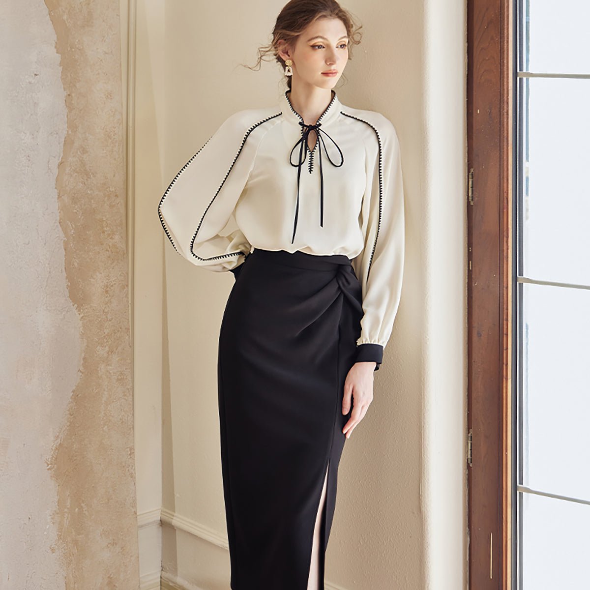 An Elegant White Top   0cm