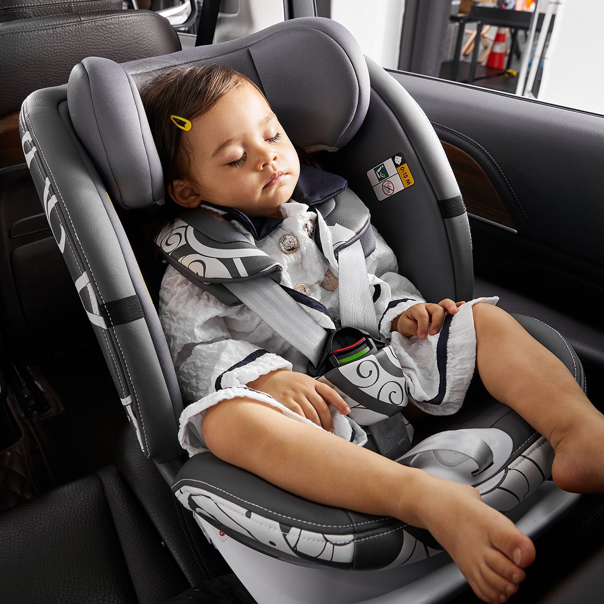 Angel Guardian 0 12 Years 360° Rotation Grey Car Seat   0cm