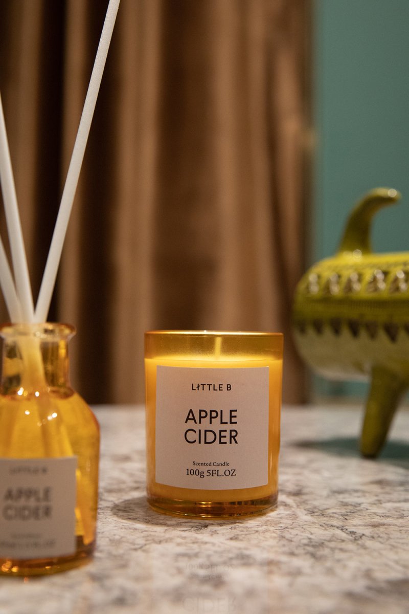 Apple Cider Scented Candle &amp; Reed Diffuser Gift Pack - 0cm