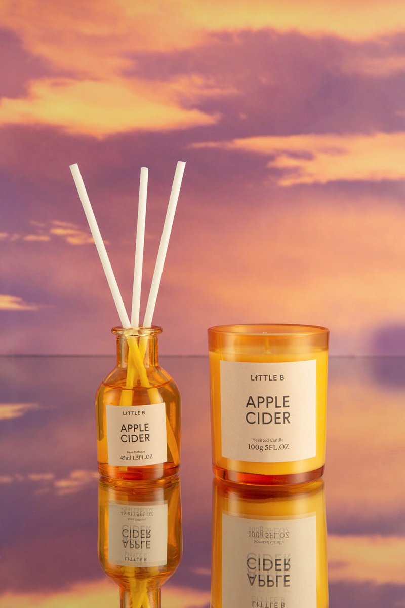 Apple Cider Scented Candle &amp; Reed Diffuser Gift Pack - 0cm
