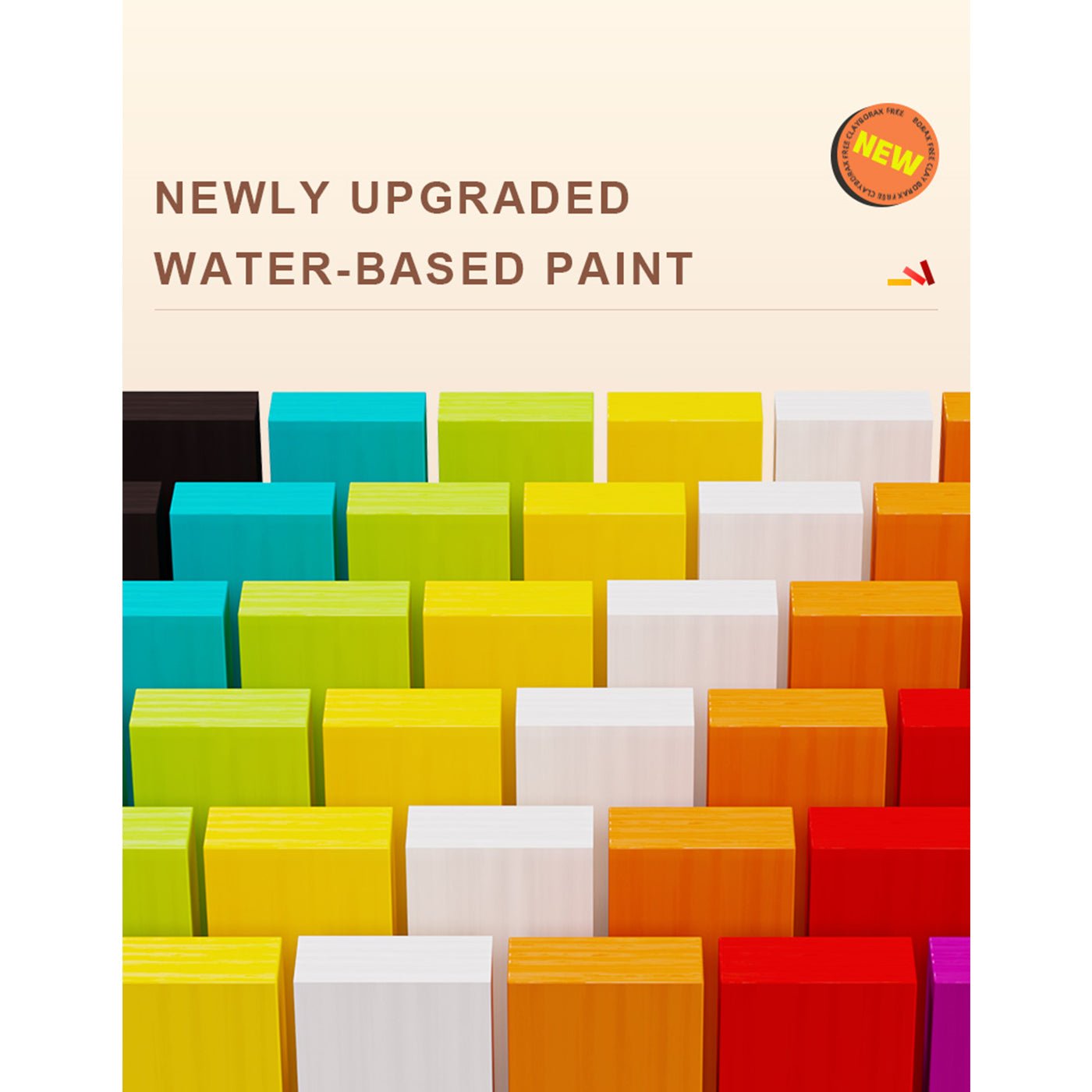 Archimedes Blocks 100pcs Black & White - 0cm