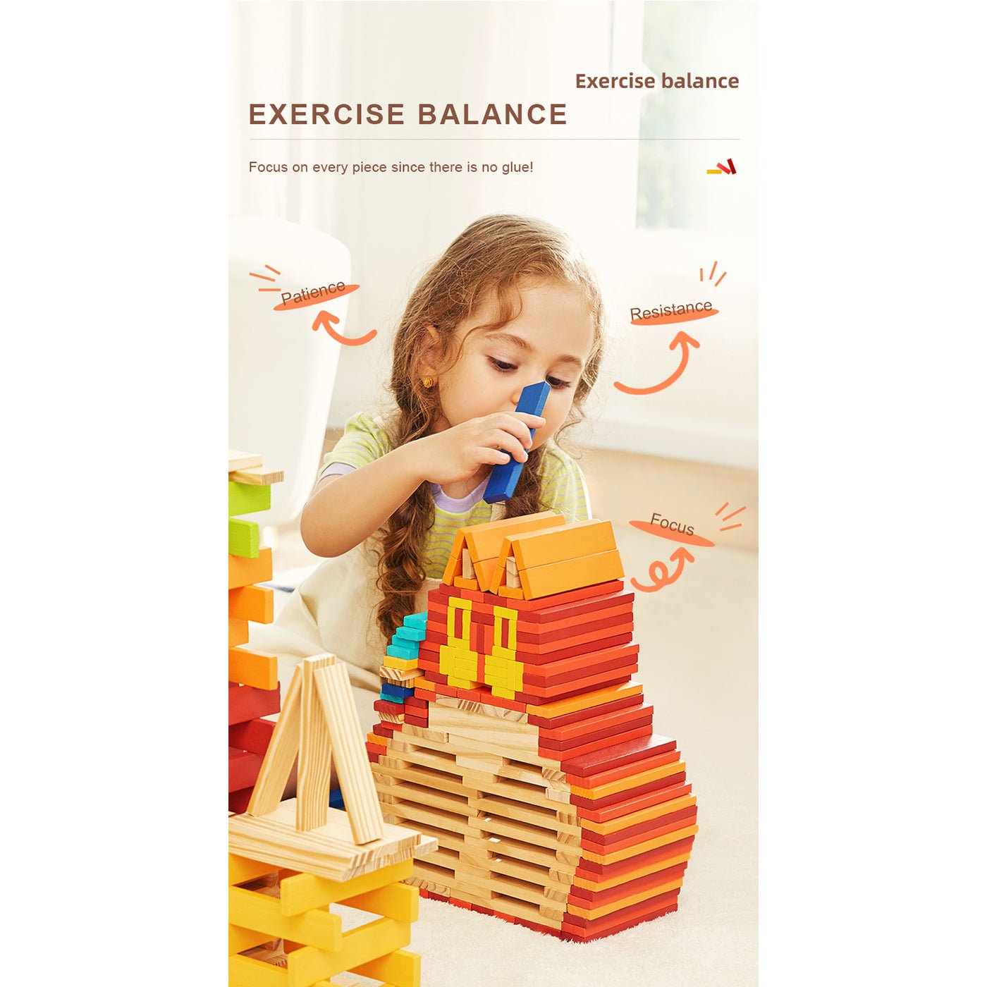 Archimedes Blocks 100pcs Black & White   0cm