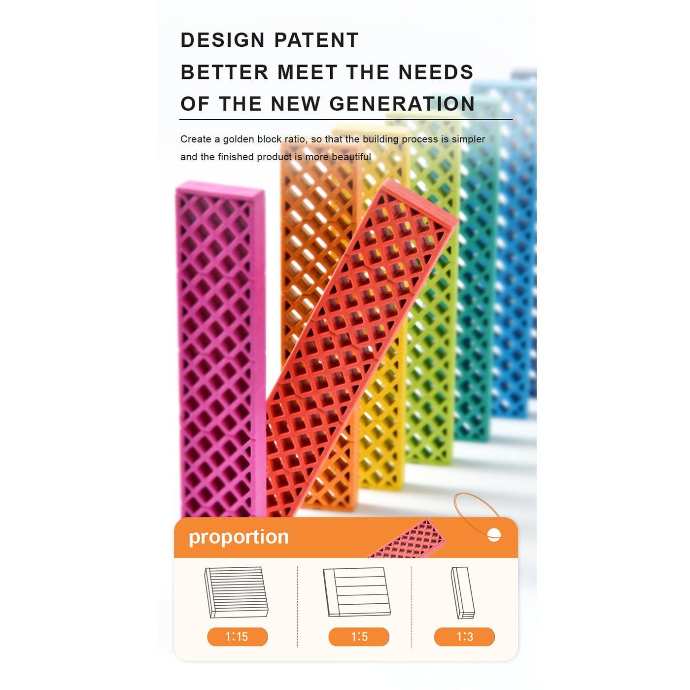 Archimedes Hole Blocks 100pcs Cool   0cm