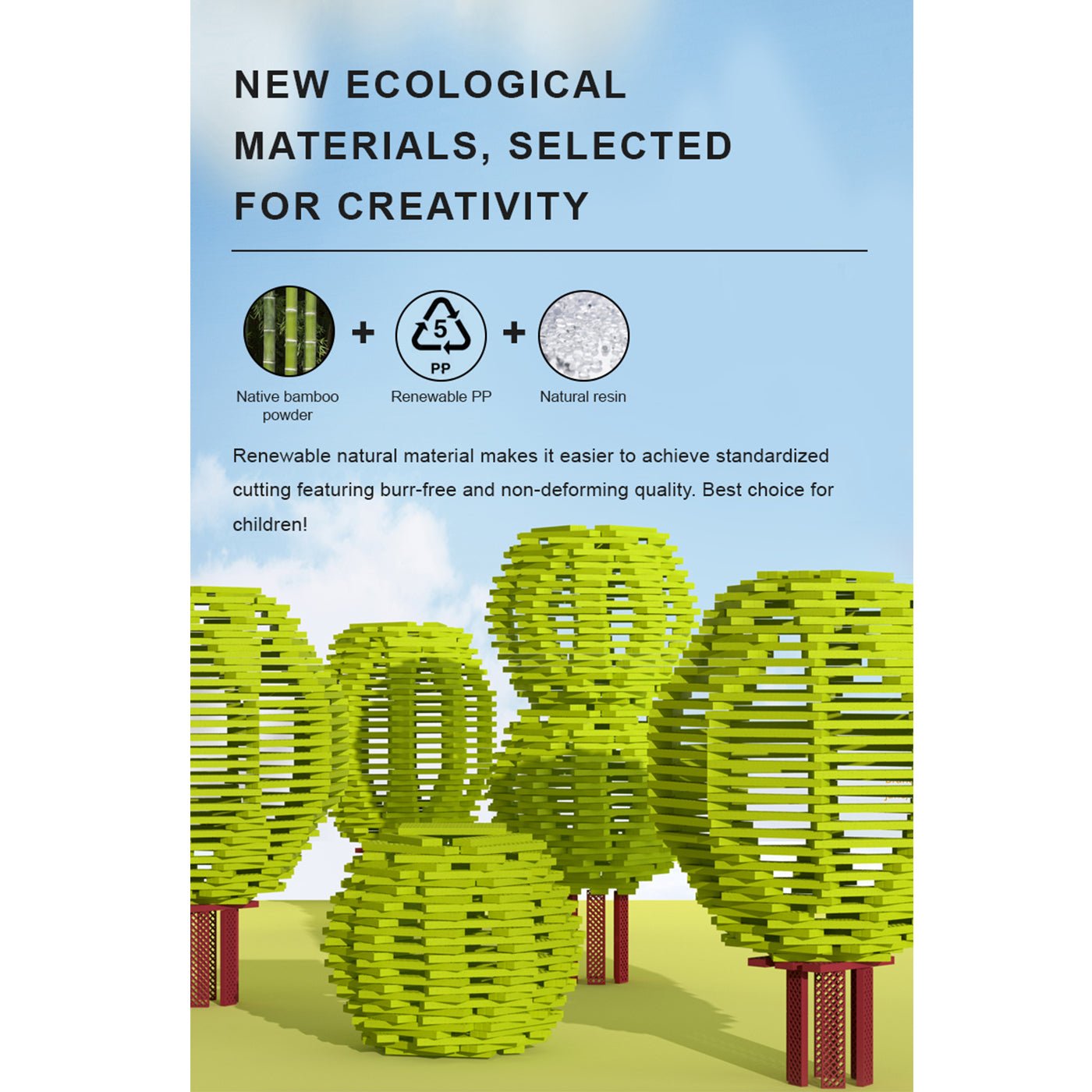 Archimedes Hole Blocks 100pcs Cool   0cm