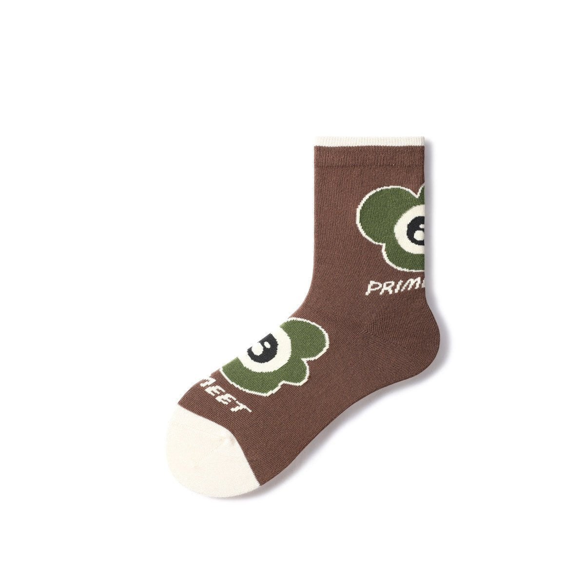 Autumnal All season Women 5pcs Crew Socks Set   0cm