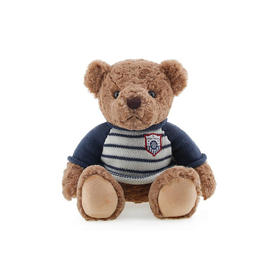 Badge Chocolate Teddy Bear Plush Doll - 0cm