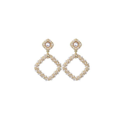 Baroque Glow Gold Earrings