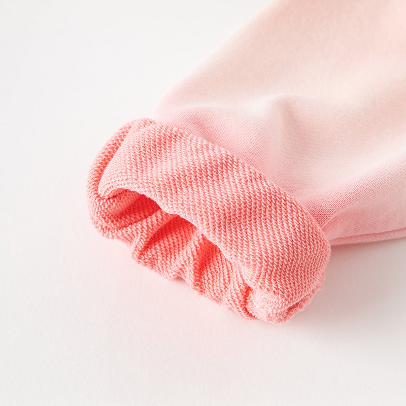 Be Happy Animal Silhouette Unisex Pink Gradient Sweater   0cm