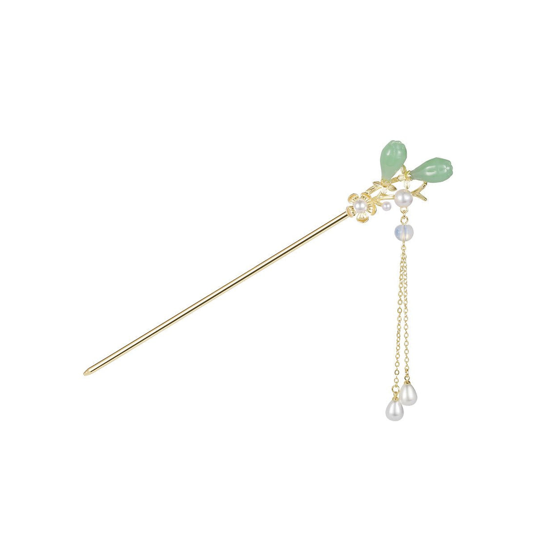 Beautiful In Spring Gold Hair Stick - 0cm