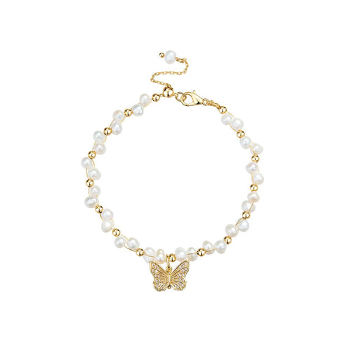 Blessed Butterfly Gold Bracelet