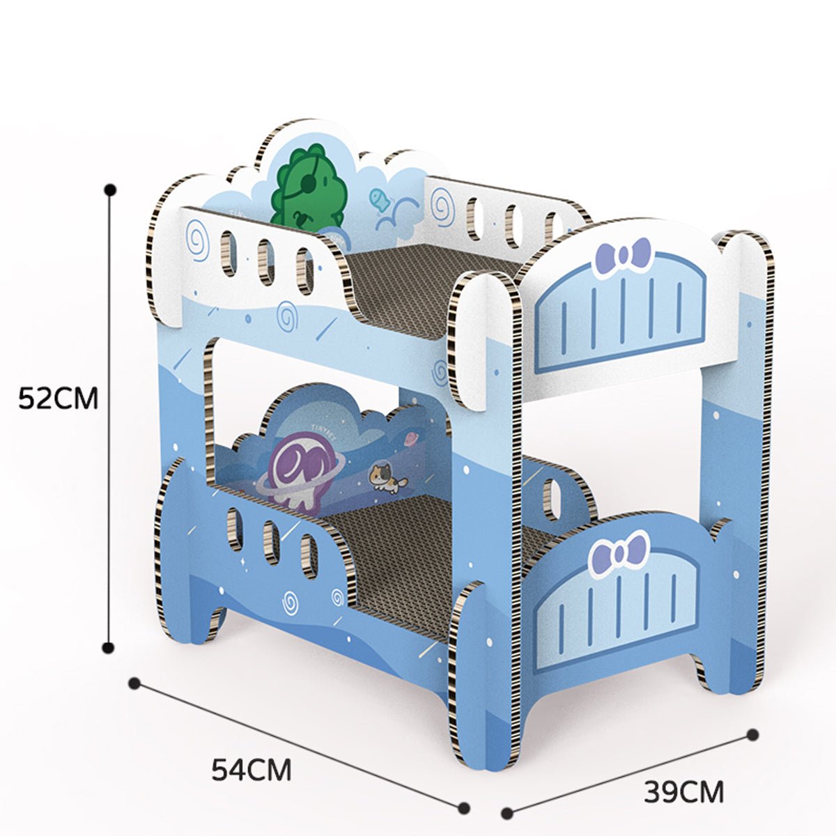 Boys' Dormitory Blue Cat Scratching Board   0cm